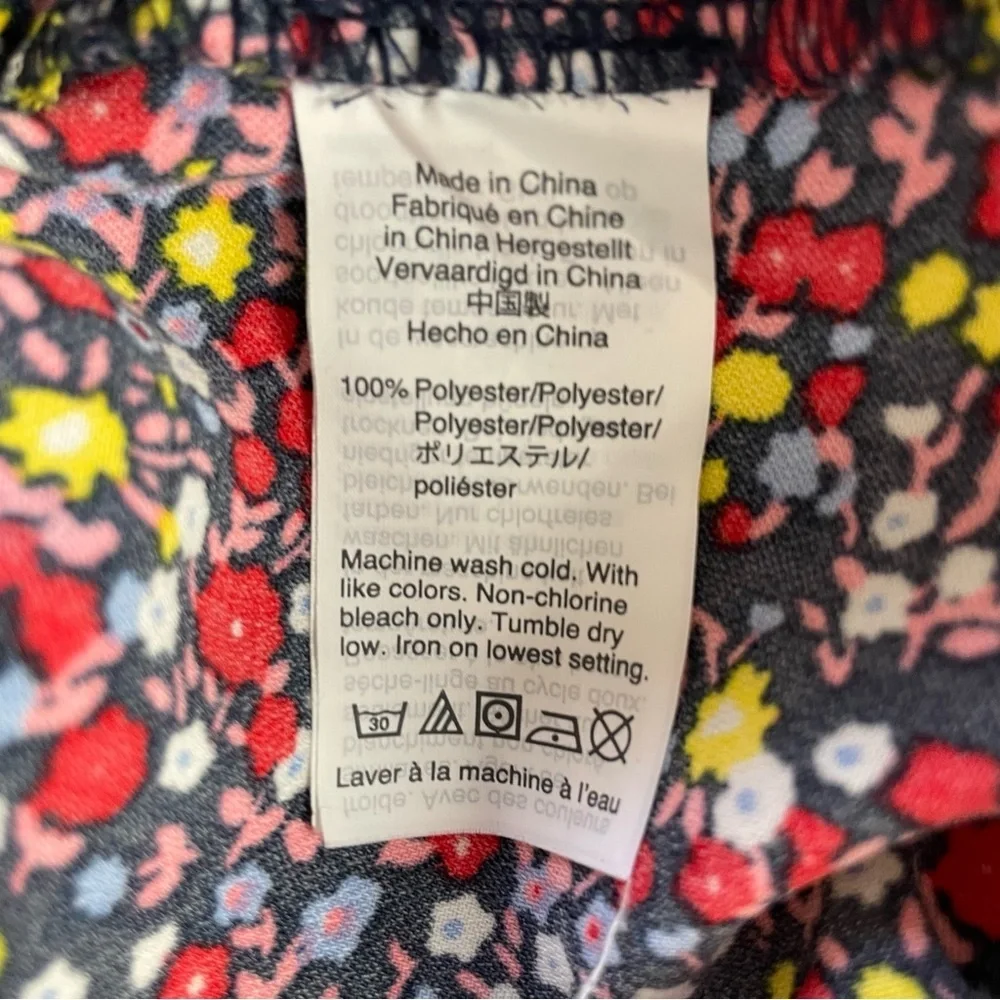 J.‎ Crew Mercantile Easy Pull On Shorts Ditsy Floral Print Size XXS